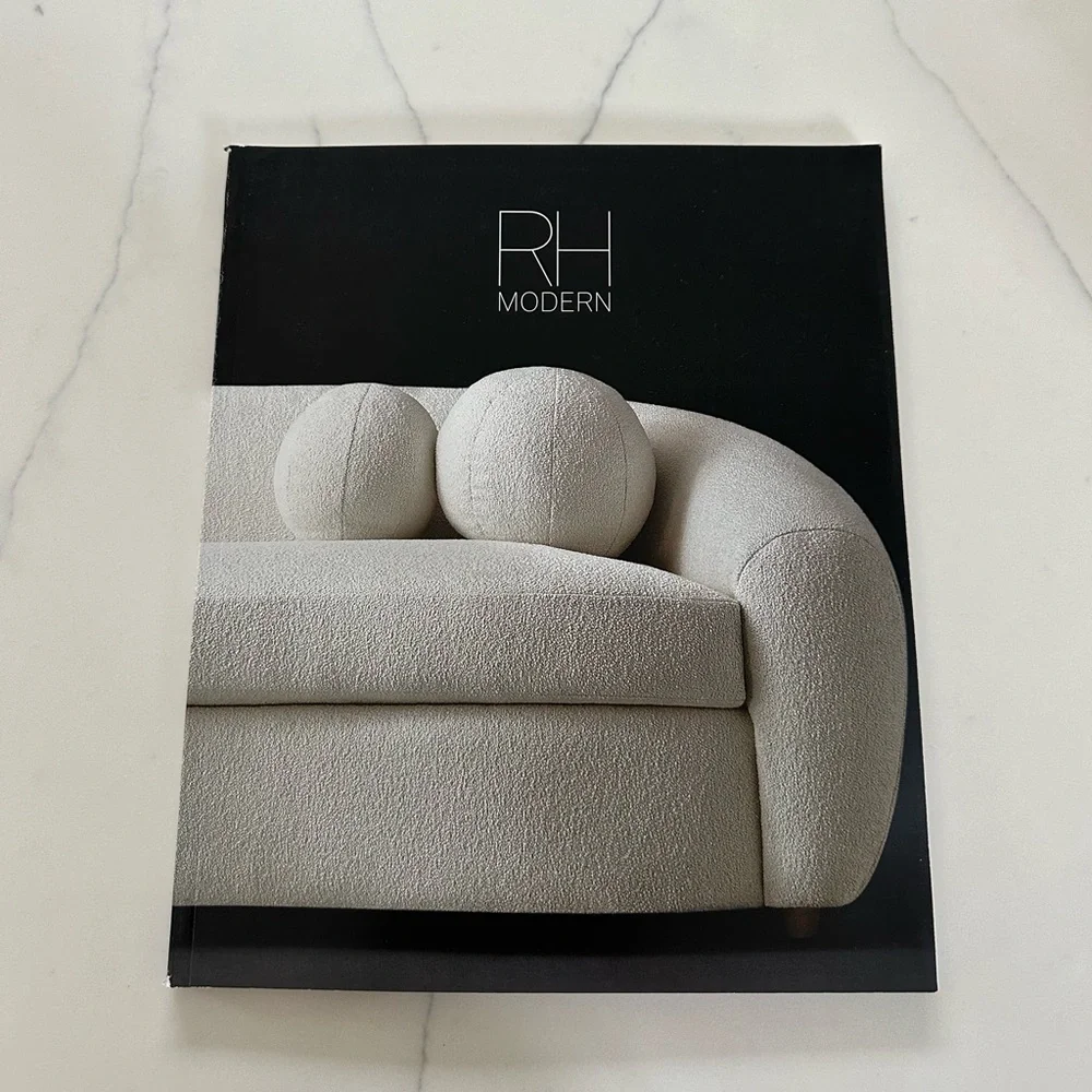 RH restoration hardware 2021 modern magazine catalog